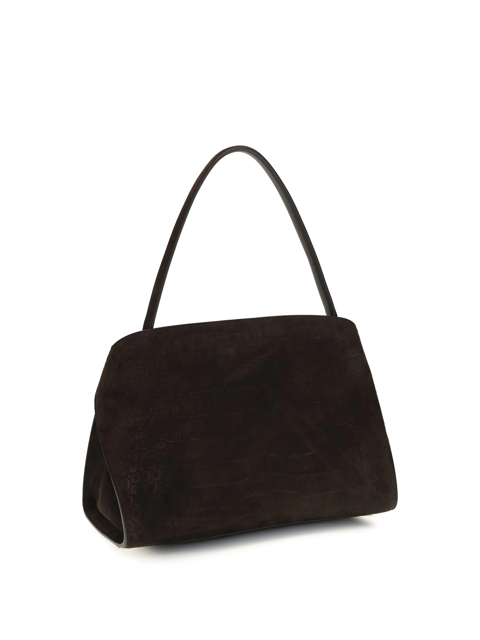 Shoulder Bag Hug Soft Dark Brown Suede sold by Zulily product image thumbnail 2