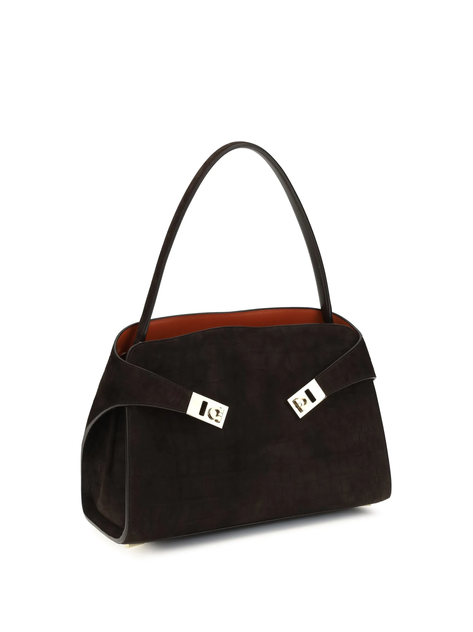 Shoulder Bag Hug Soft Dark Brown Suede sold by Zulily product image thumbnail 3