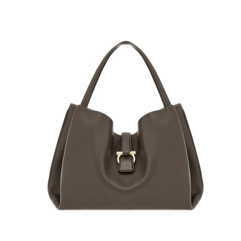 Ferragamo Bag With Distinctive Silhouette made by Salvatore Ferragamo