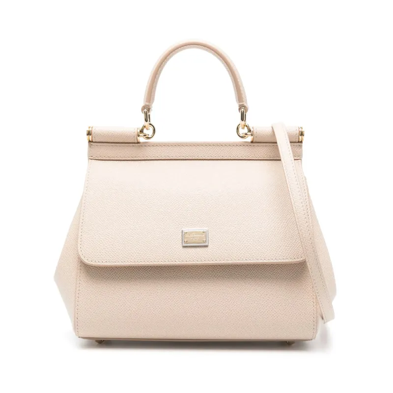 Tote Bag Pink Calfskin made by Dolce & Gabanna