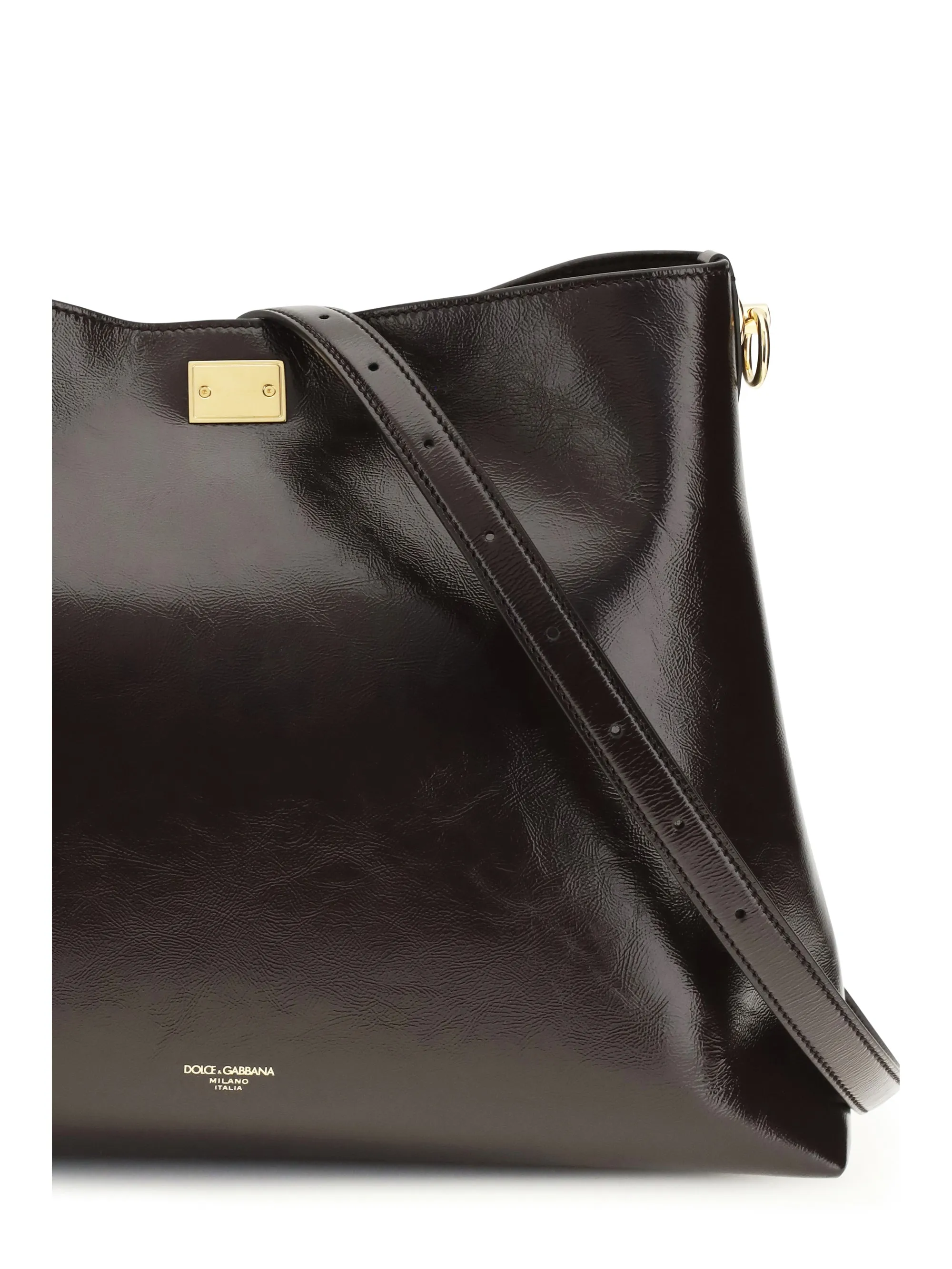 Shoulder Bag Vittoria Chocolate Leather sold by Zulily product image thumbnail 3