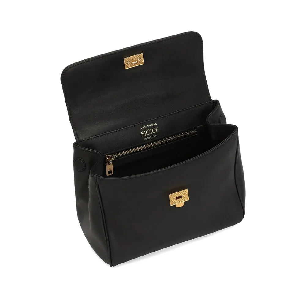 Tote Bag Black Calfskin sold by Zulily product image thumbnail 4