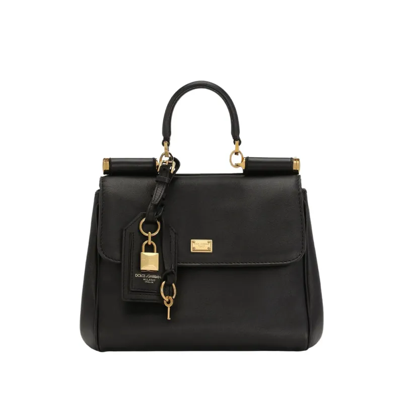 Tote Bag Black Calfskin made by Dolce & Gabanna