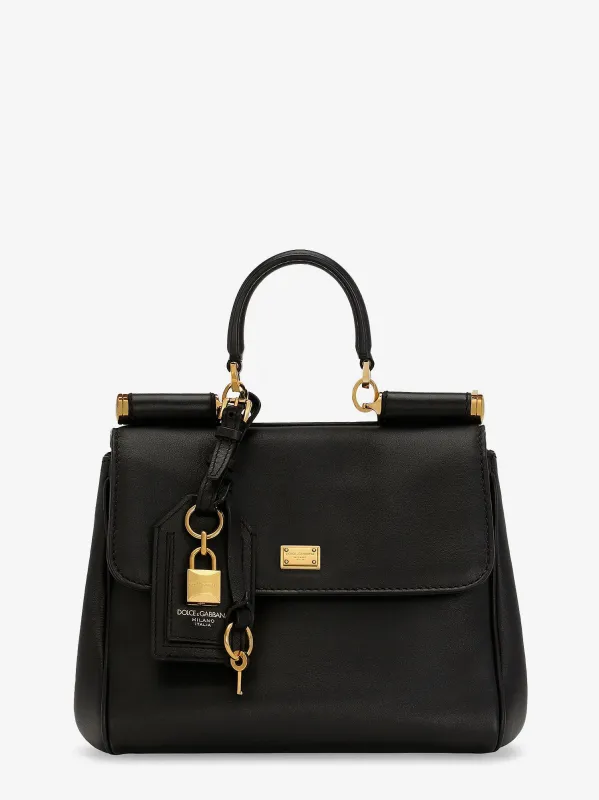 My Sicily Leather Shoulder Bag made by Dolce & Gabanna