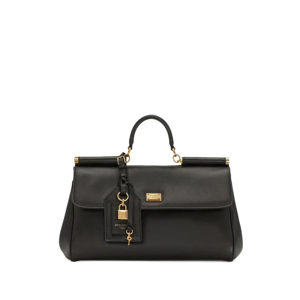 Tote Bag Calfskin Black sold by Zulily