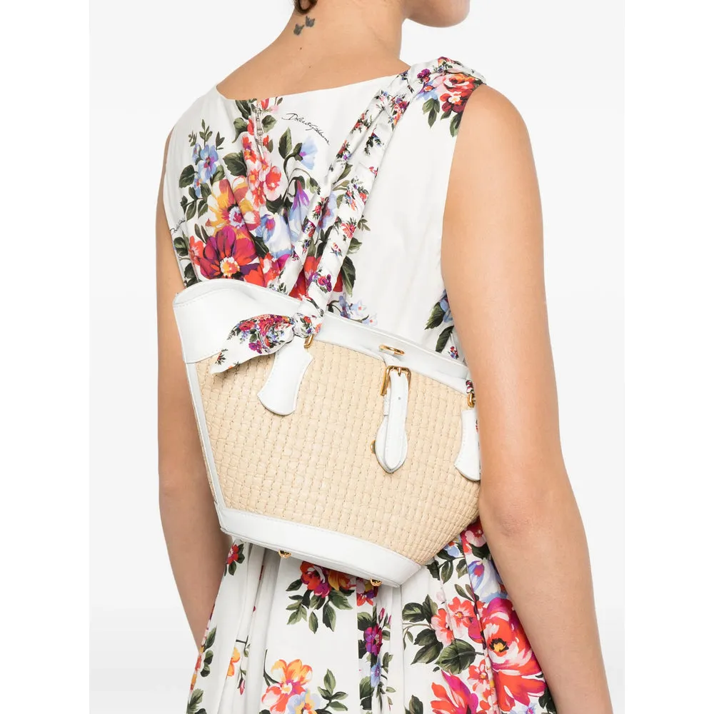 Tote Bag Beige/White Floral Print sold by Zulily product image thumbnail 2