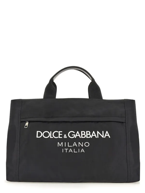 Nylon Bag With Logo made by Dolce & Gabanna