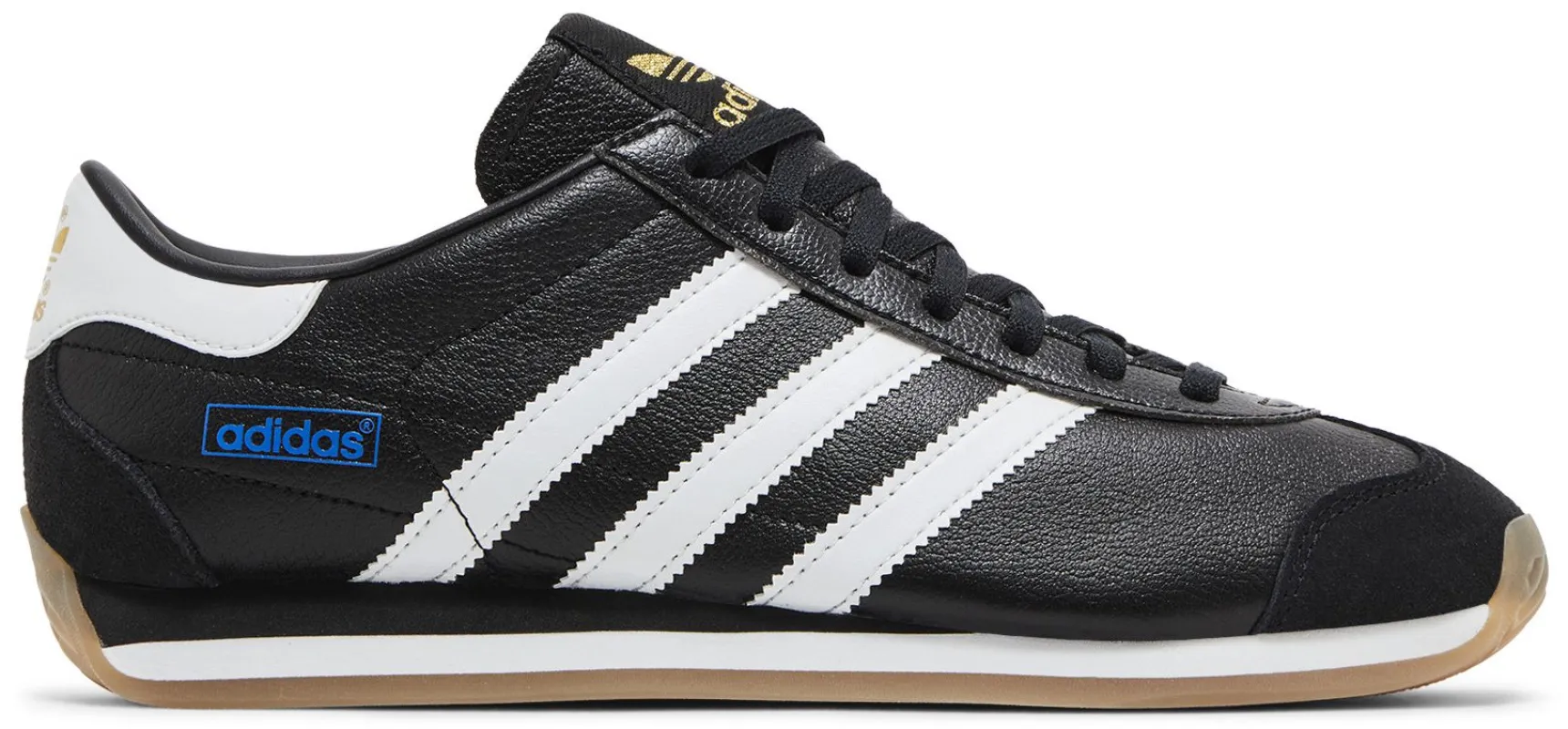 [ih0299] Mens Adidas Country Japan 'black White Blue' made by Adidas
