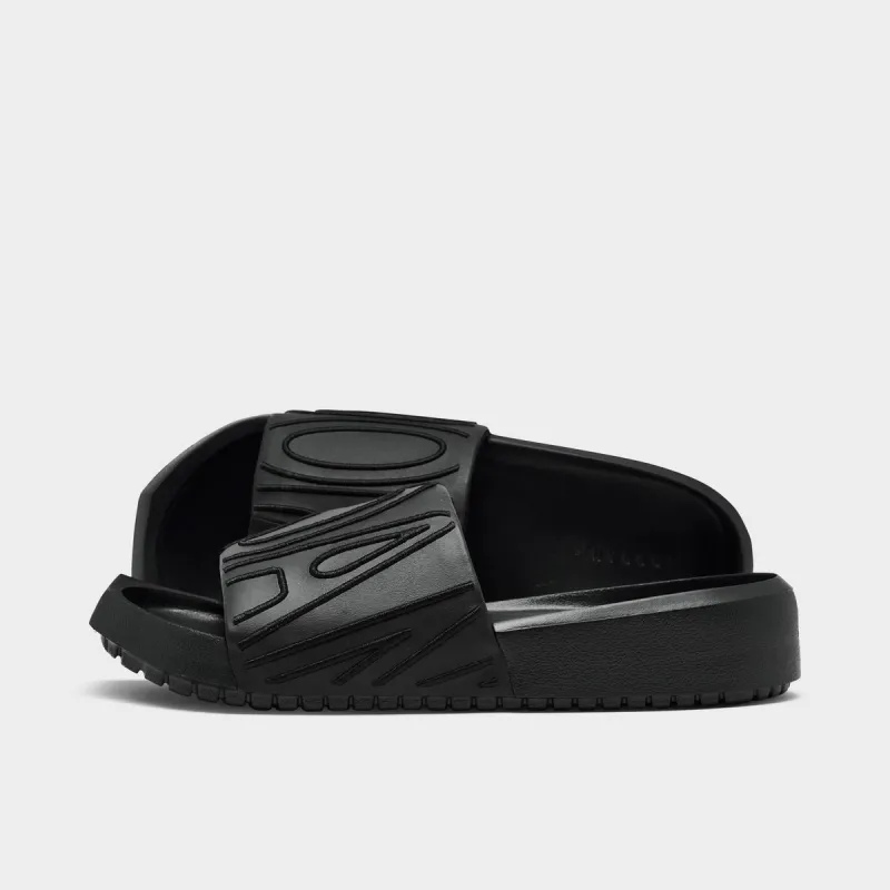 [cz8027-001] Womens Air Jordan Nola Slides 'triple Black' made by Jordan