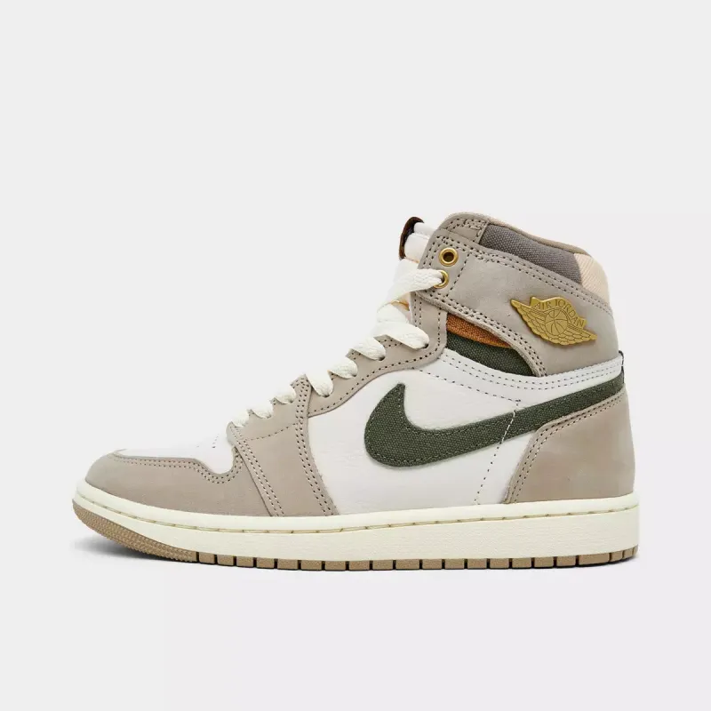 [fd2596-201] Womens Air Jordan Retro 1 High Og 'khaki' made by Jordan