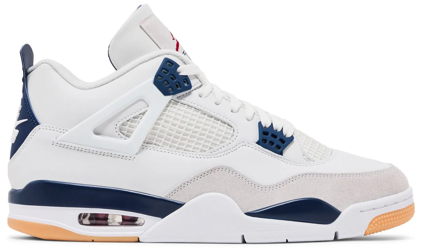 [dr5415-100] Mens Air Jordan Retro 4 Sb 'navy' made by Jordan