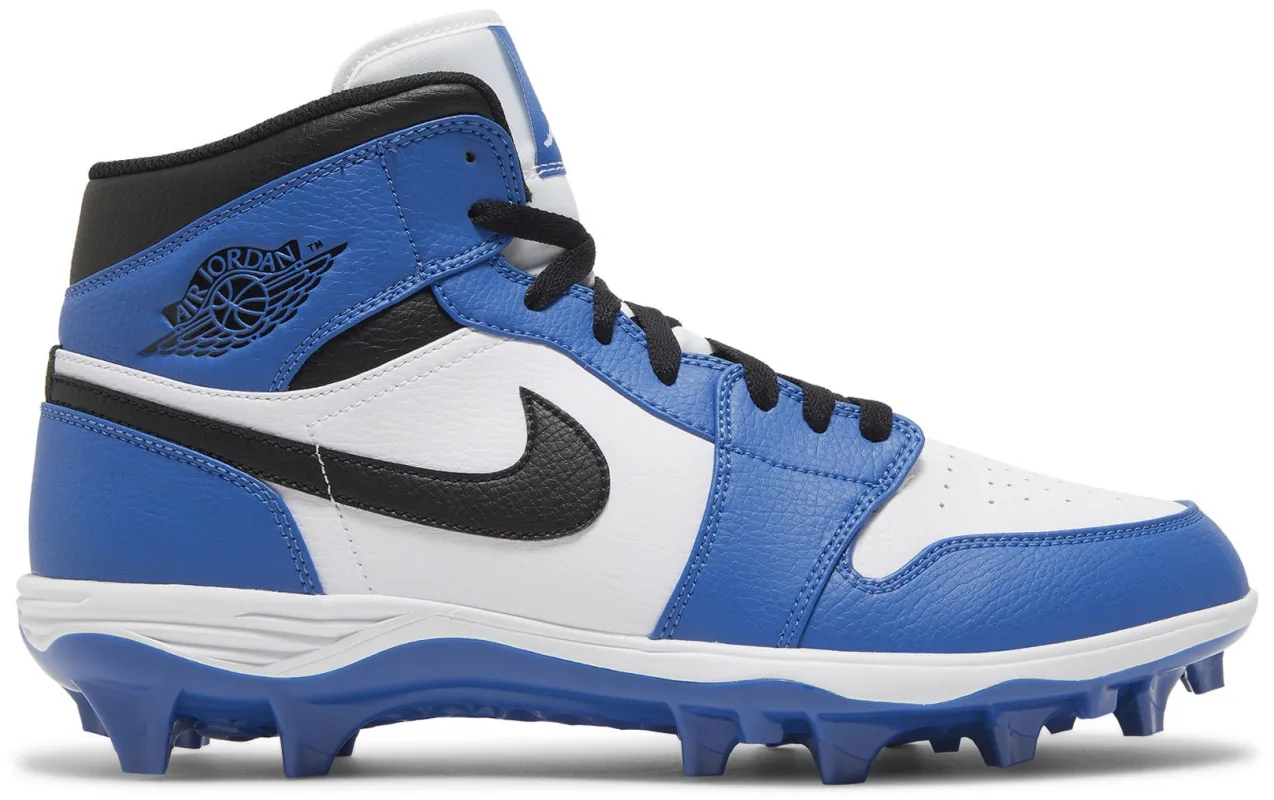[fj6805-104] Mens Air Jordan Retro 1 Mid Td Cleat 'game Royal' made by Jordan