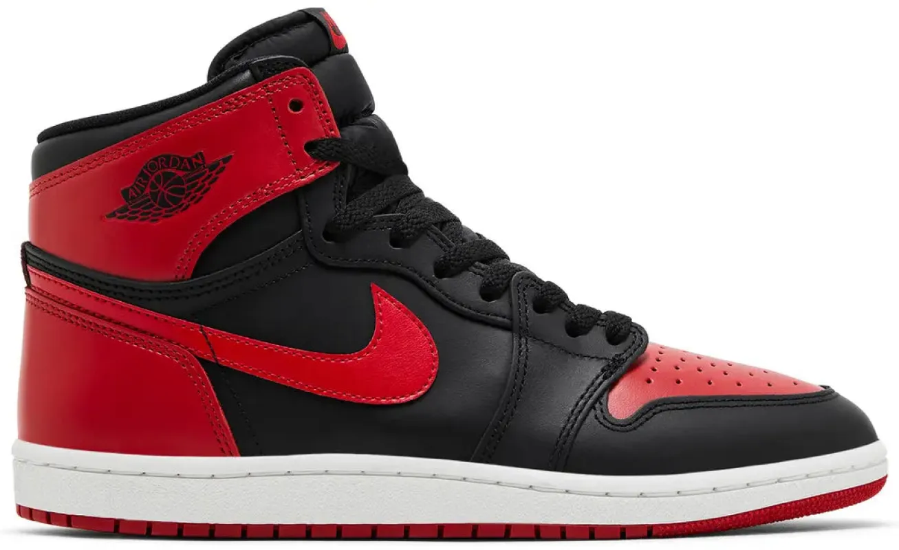 [hv6674-067] Mens Air Jordan Retro 1 High '85 Og 'bred (2025)' made by Jordan