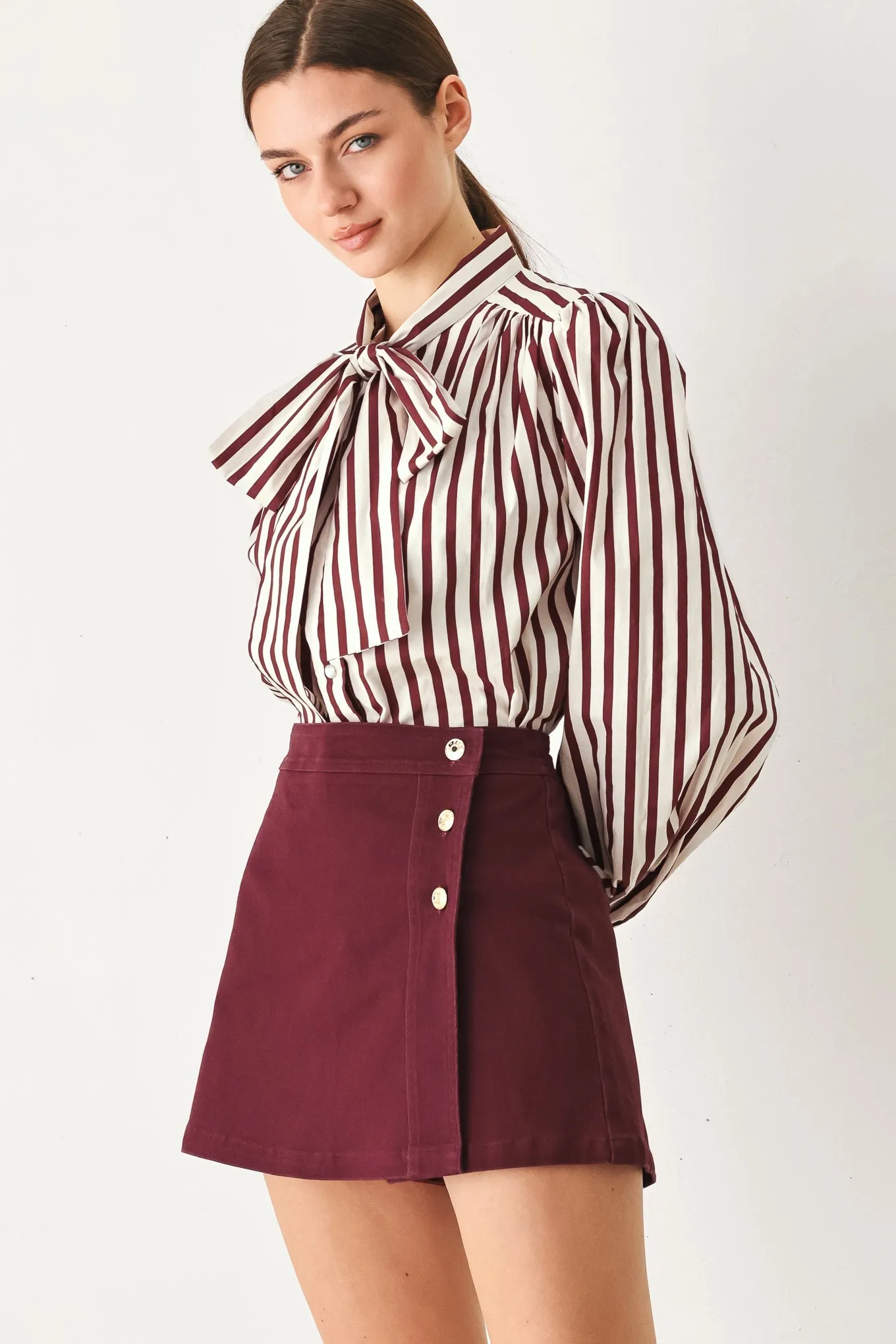 Merlot Ridge Woven Skort sold by Zulily product image thumbnail 4