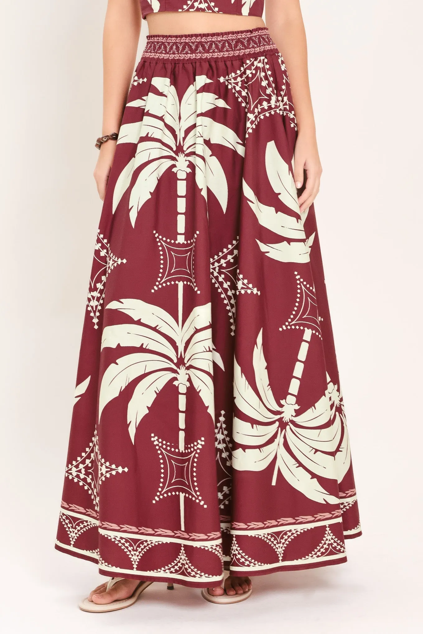 Paradise Charm Woven Top and Skirt Set sold by Zulily product image thumbnail 4