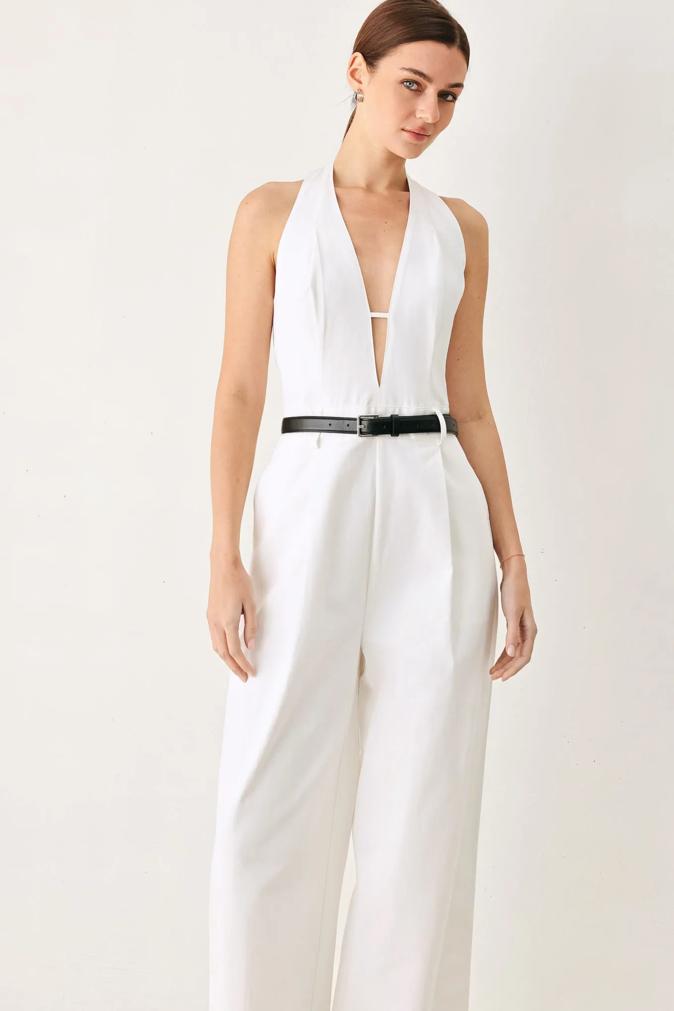 Pretty Moment Halter Woven Jumpsuit sold by Zulily product image thumbnail 5