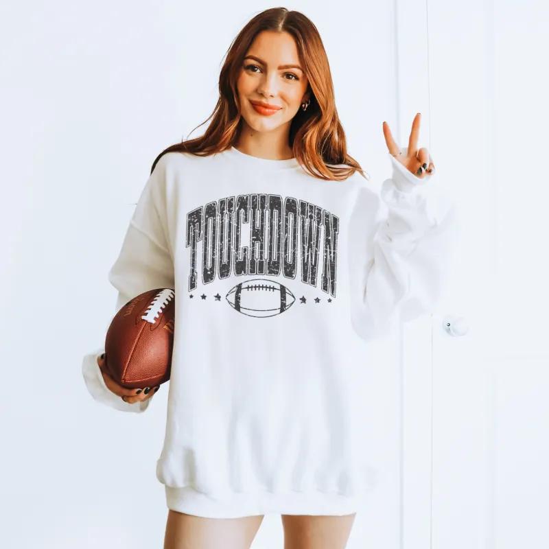 Touchdown Crewneck Sweatshirt made by Zulily