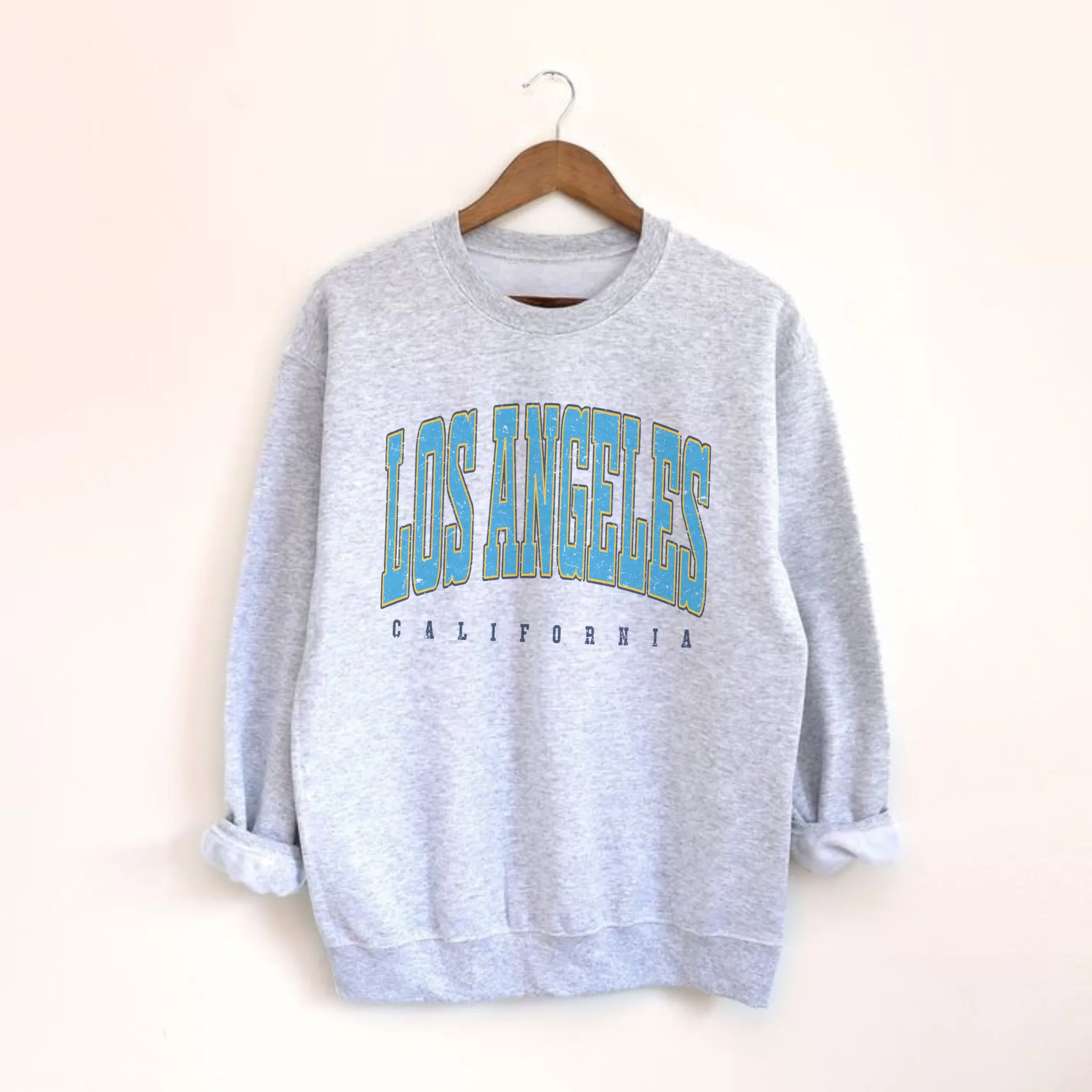 Los Angeles Crewneck Sweatshirt sold by Zulily product image thumbnail 2