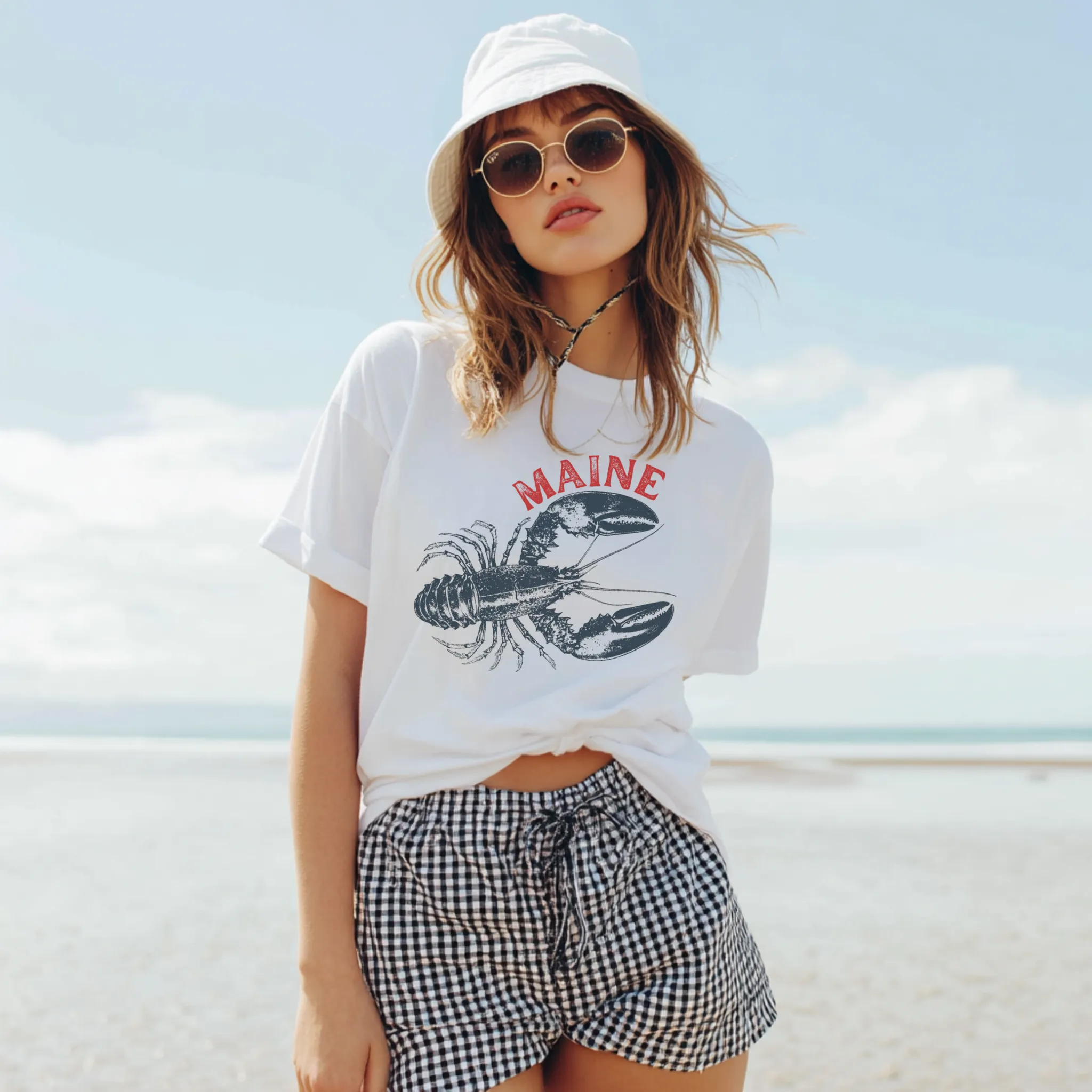 Maine Lobster T Shirt sold by Zulily product image thumbnail 3
