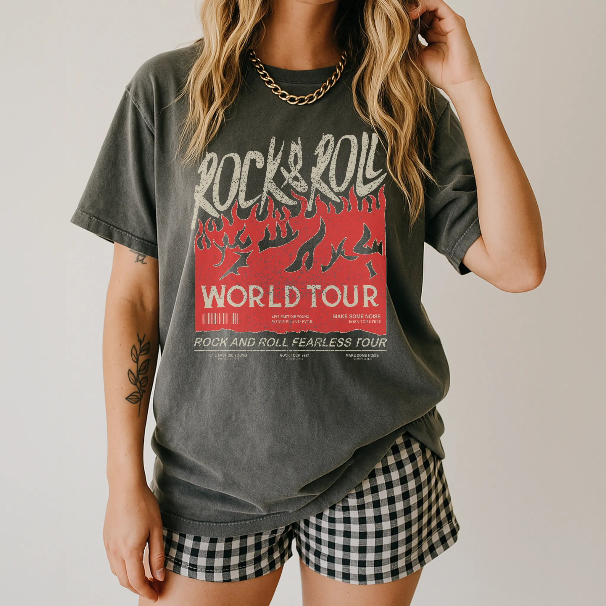 World Tour Tee Shirt sold by Zulily product image thumbnail 2