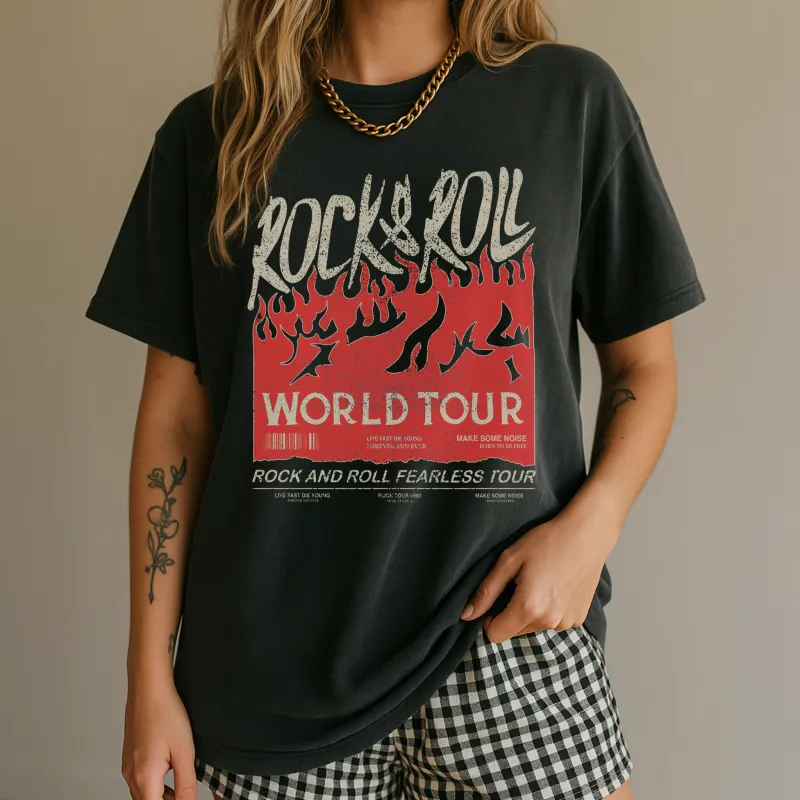 World Tour Tee Shirt made by Zulily