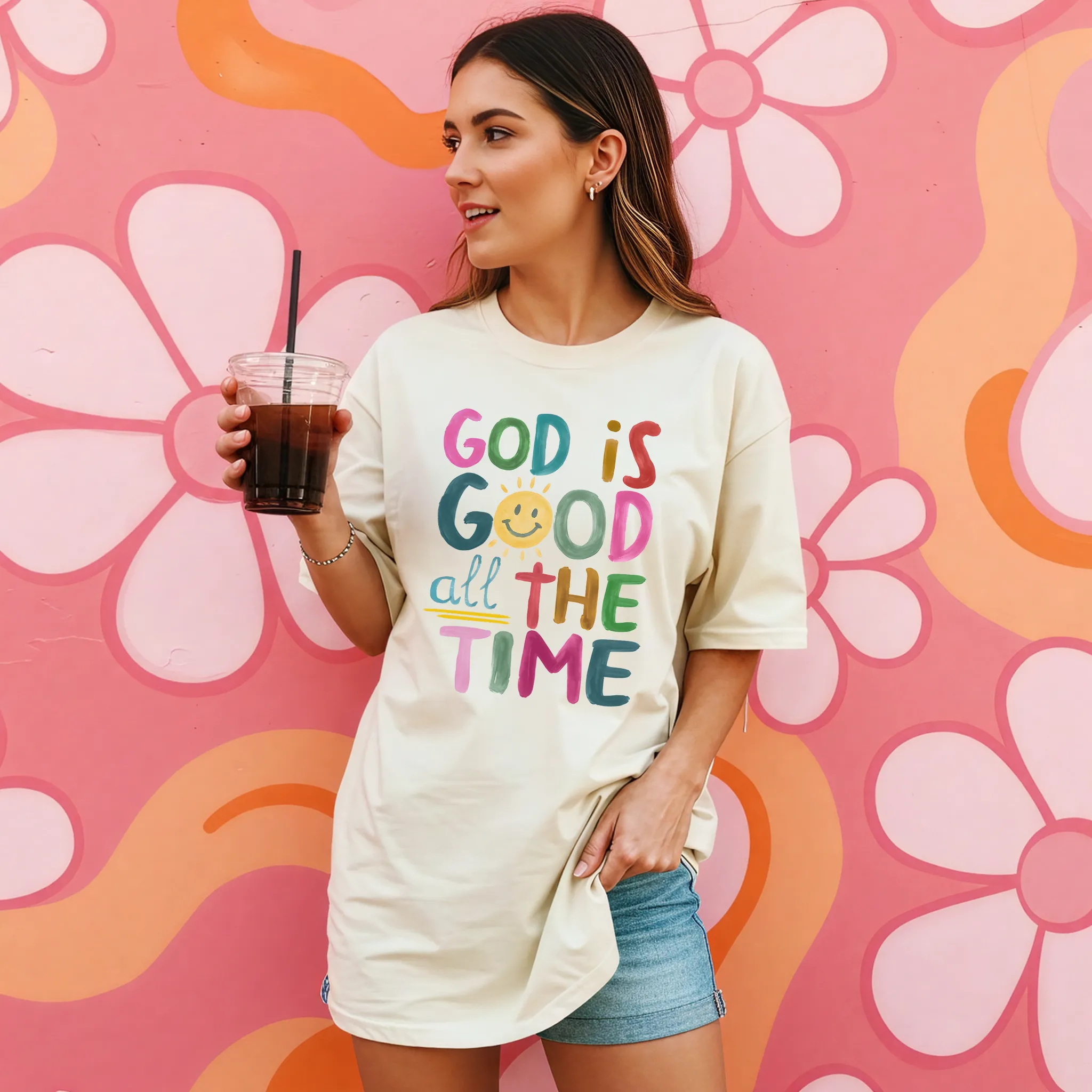God Is Good All The Time Tee sold by Zulily product image thumbnail 3