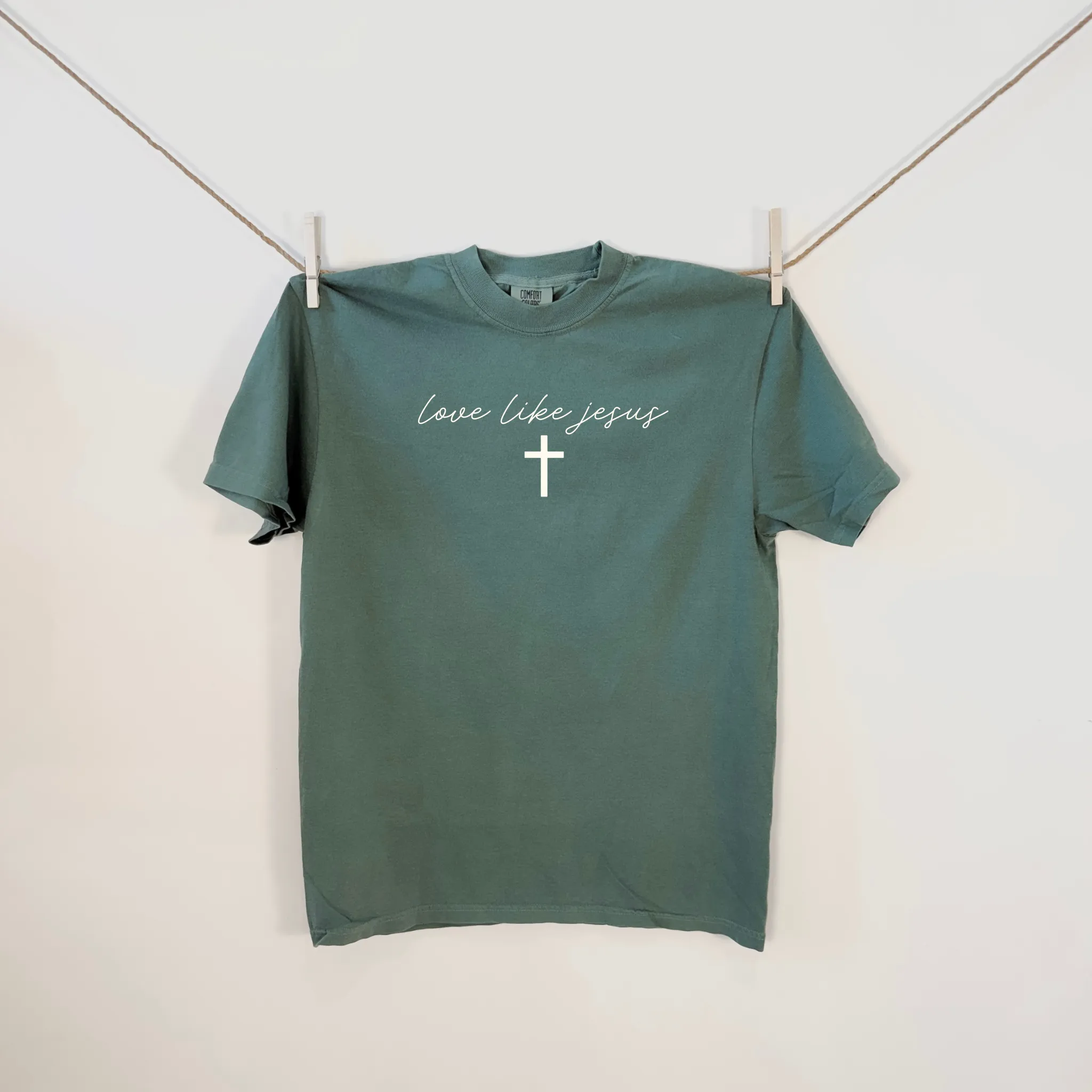 Love Like Jesus Script Tee sold by Zulily product image thumbnail 2