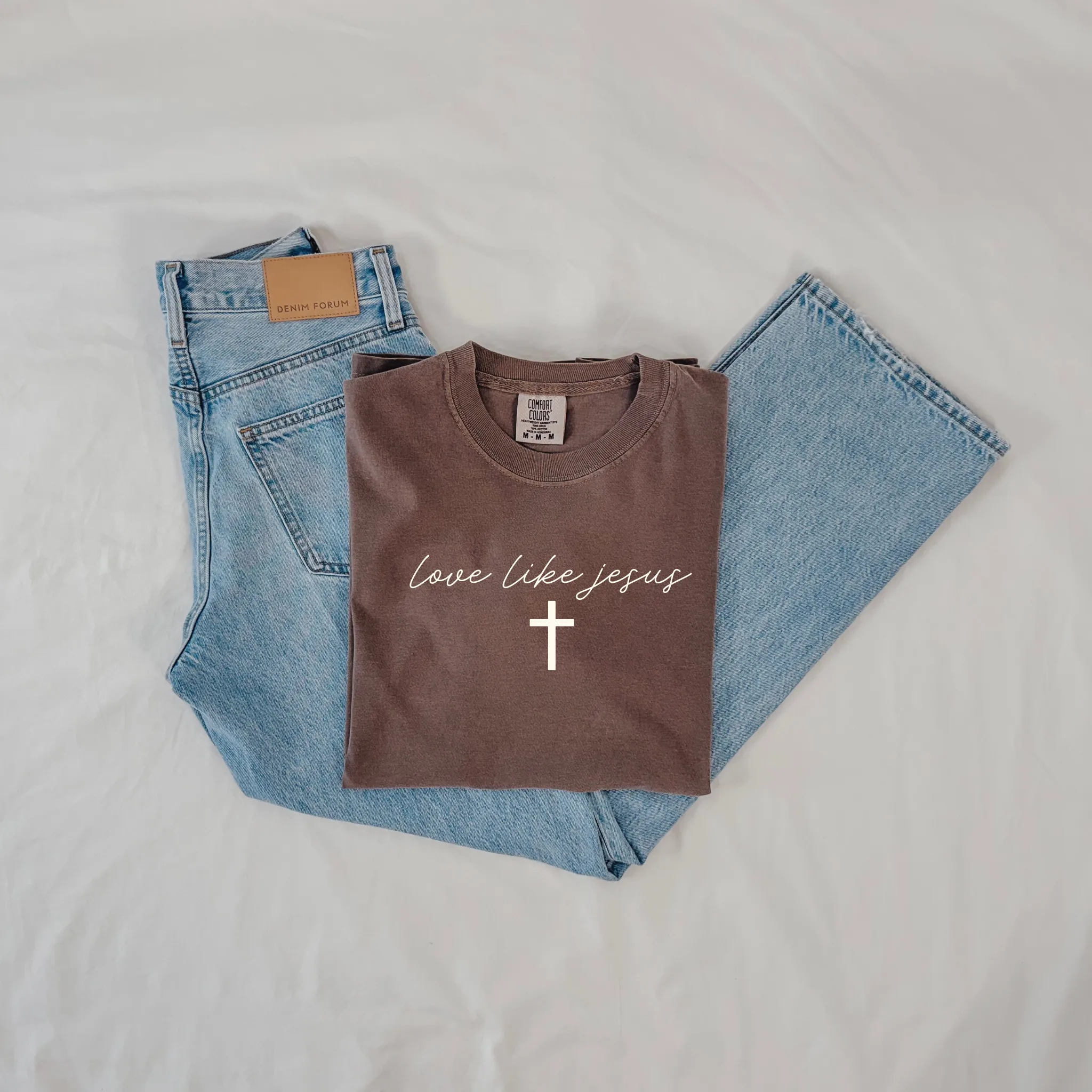 Love Like Jesus Script Tee sold by Zulily product image thumbnail 4