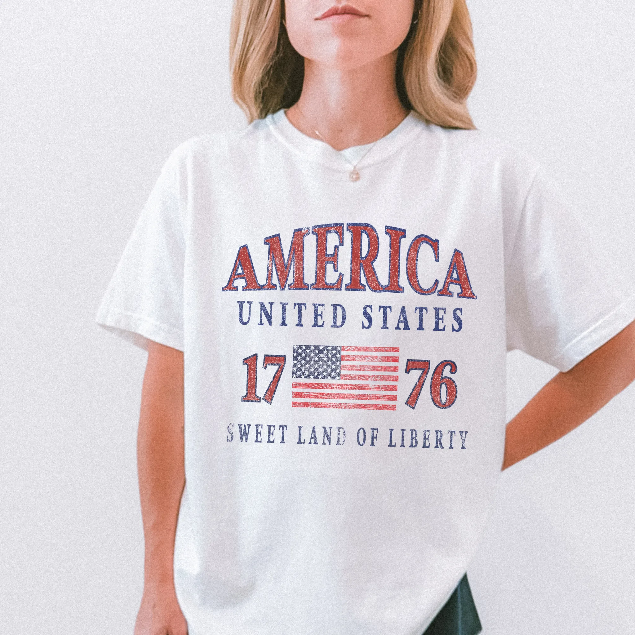 America 1776 Graphic Tee – Patriotic USA Shirt sold by Zulily product image thumbnail 3