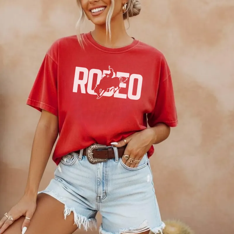 RODEO Graphic Tee | Western Cowgirl made by Zulily