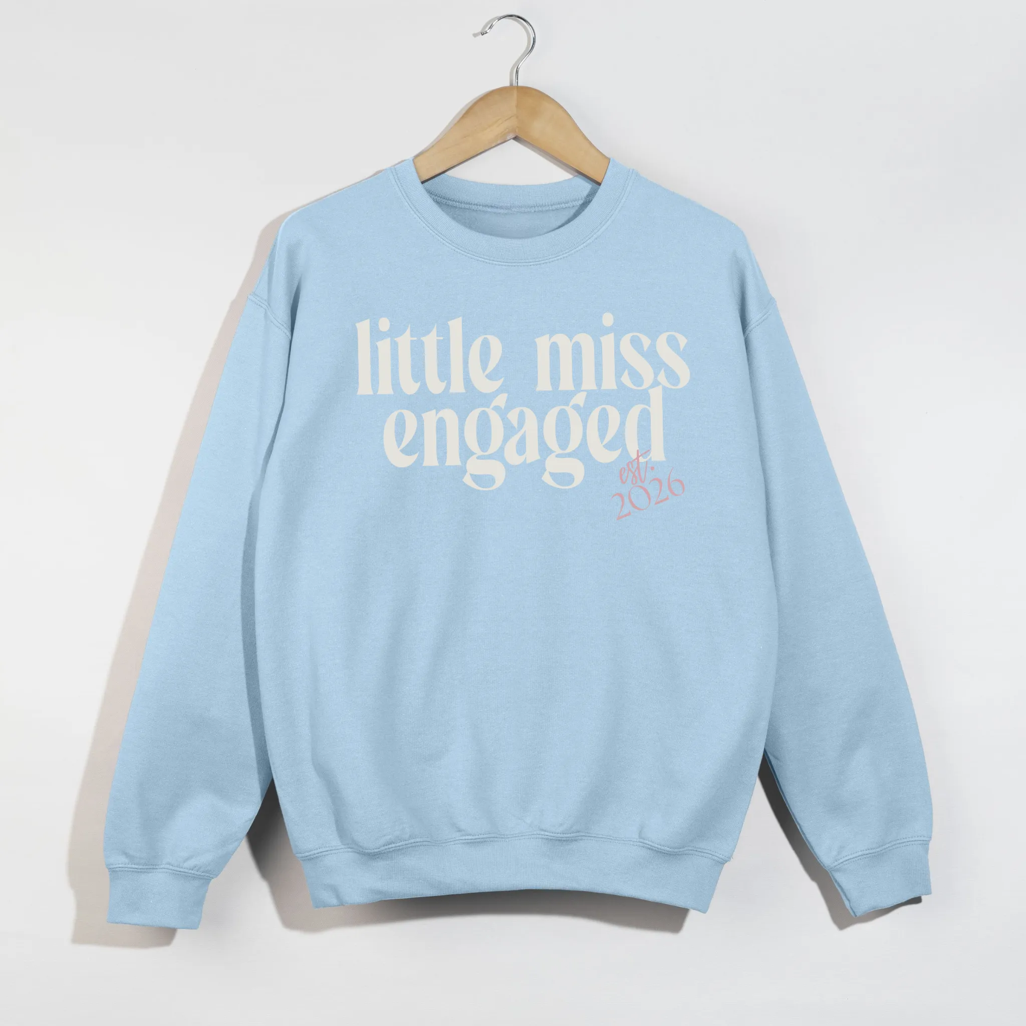 Little Miss Engaged Est. 2026 Sweatshirt sold by Zulily product image thumbnail 3