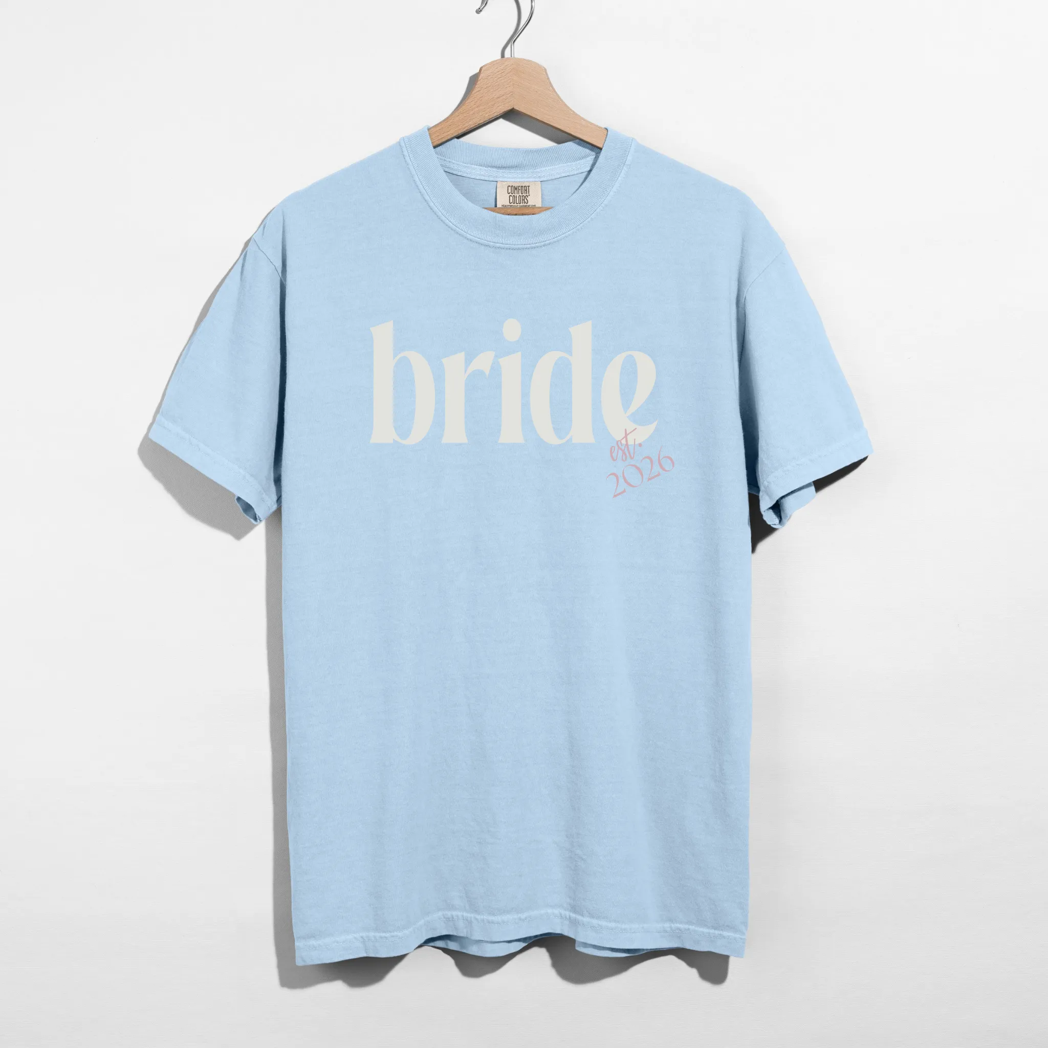 Bride Est. 2026 Tee | Bridal Shower, Bachelorette & Wedding Weekend Shirt sold by Zulily product image thumbnail 4
