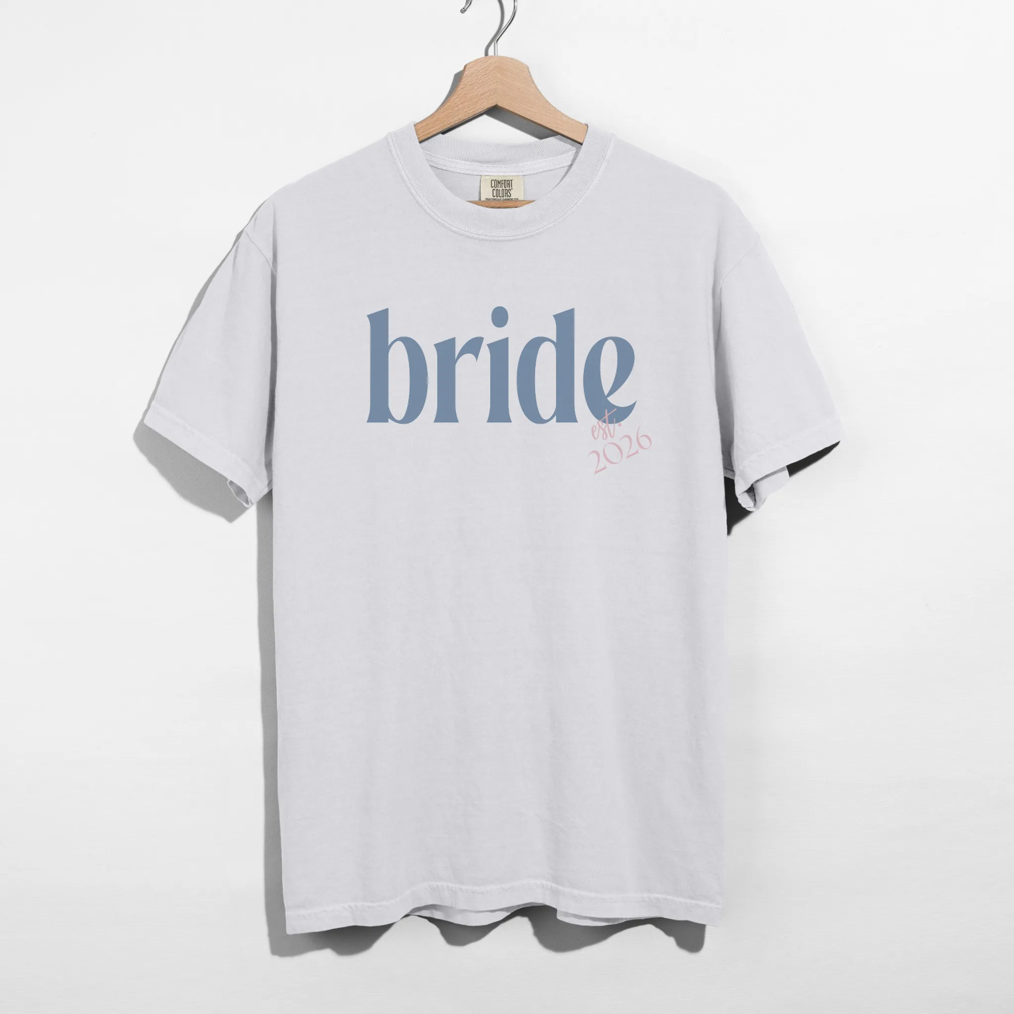 Bride Est. 2026 Tee | Bridal Shower, Bachelorette & Wedding Weekend Shirt sold by Zulily product image thumbnail 3