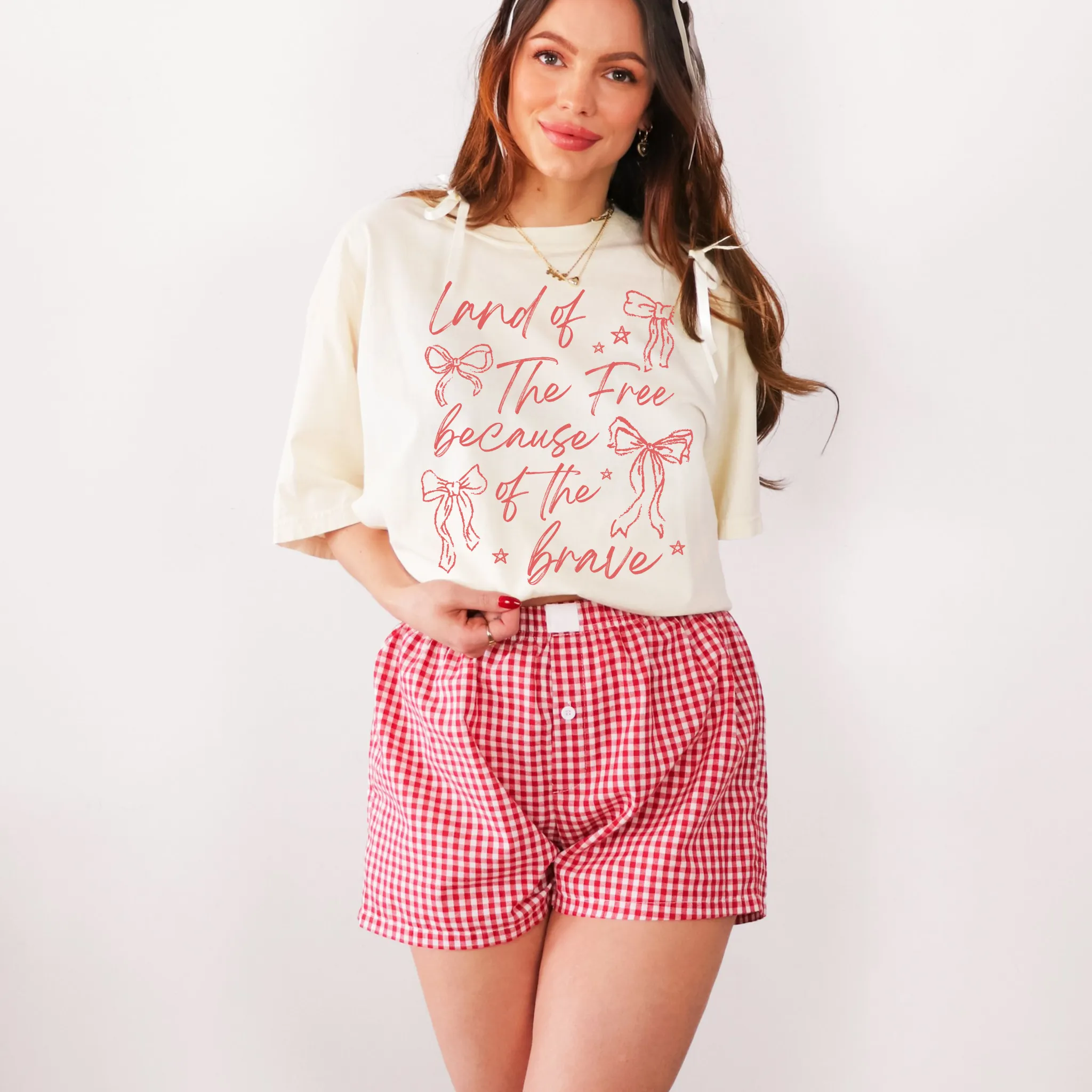 Land Of The Free Tee Shirt sold by Zulily product image thumbnail 3