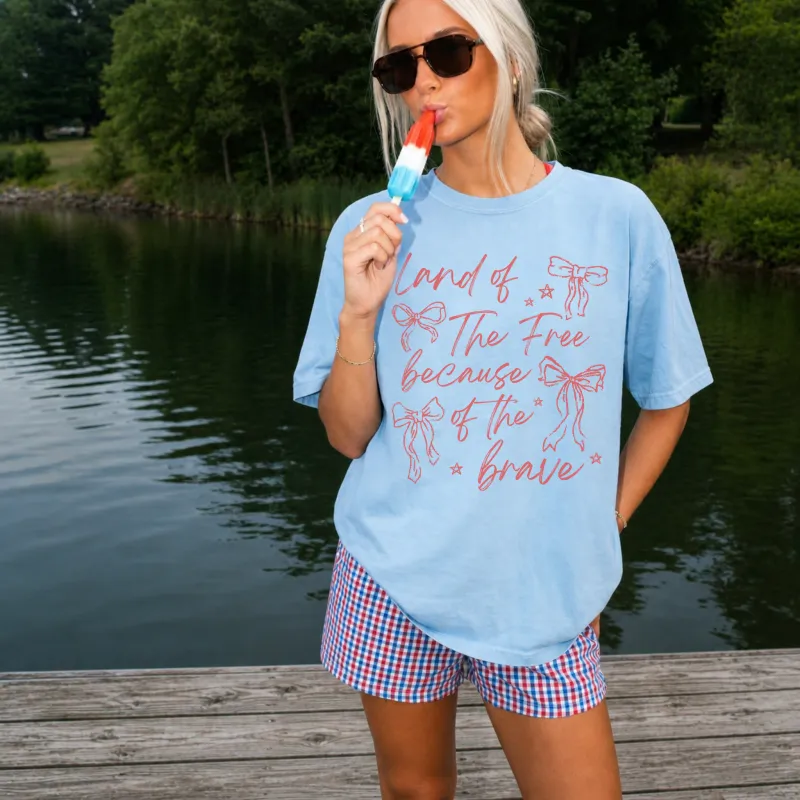 Land Of The Free Tee Shirt made by Zulily