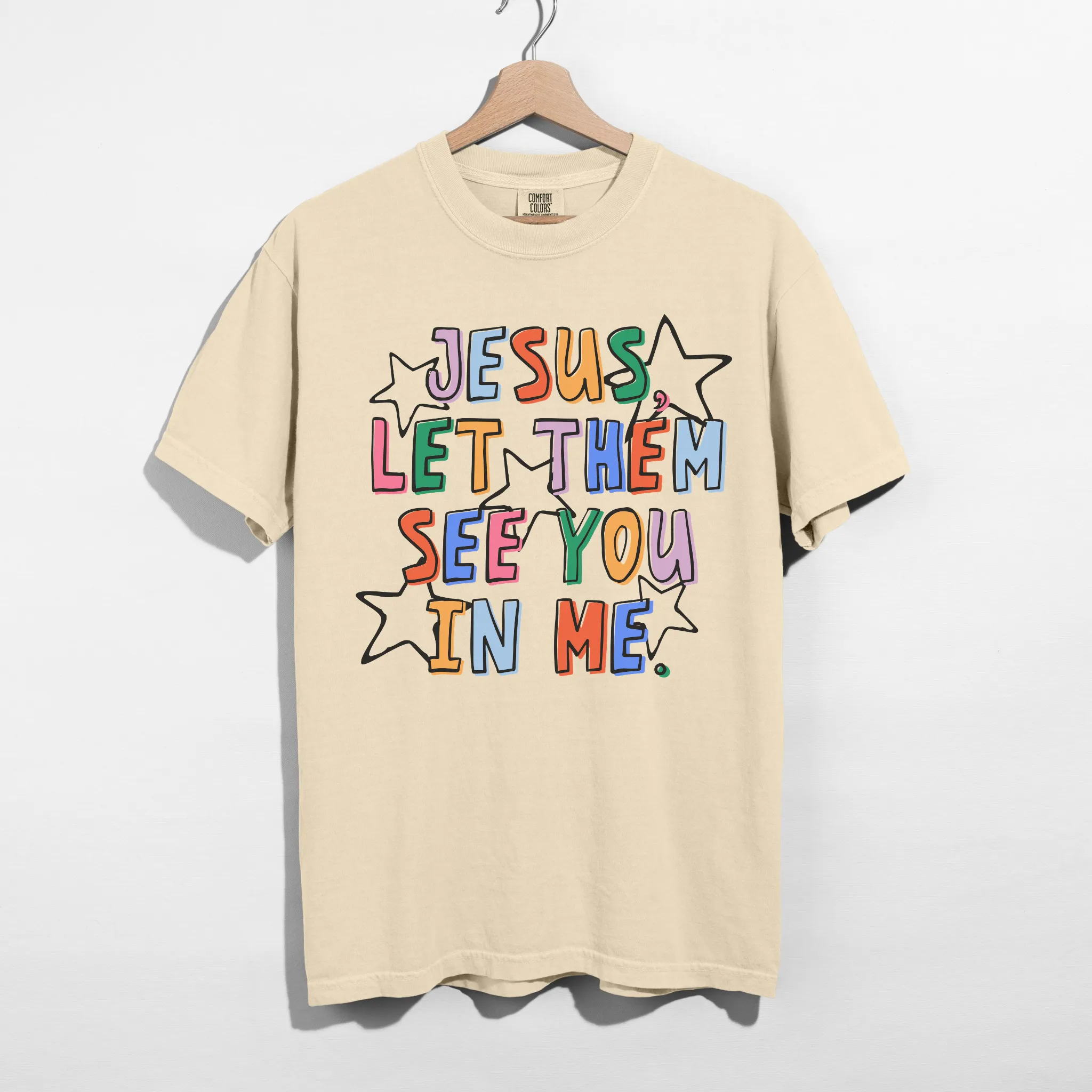 Jesus Let Them See You In Me Christian Graphic Tee | Faith Based Shirt sold by Zulily product image thumbnail 3