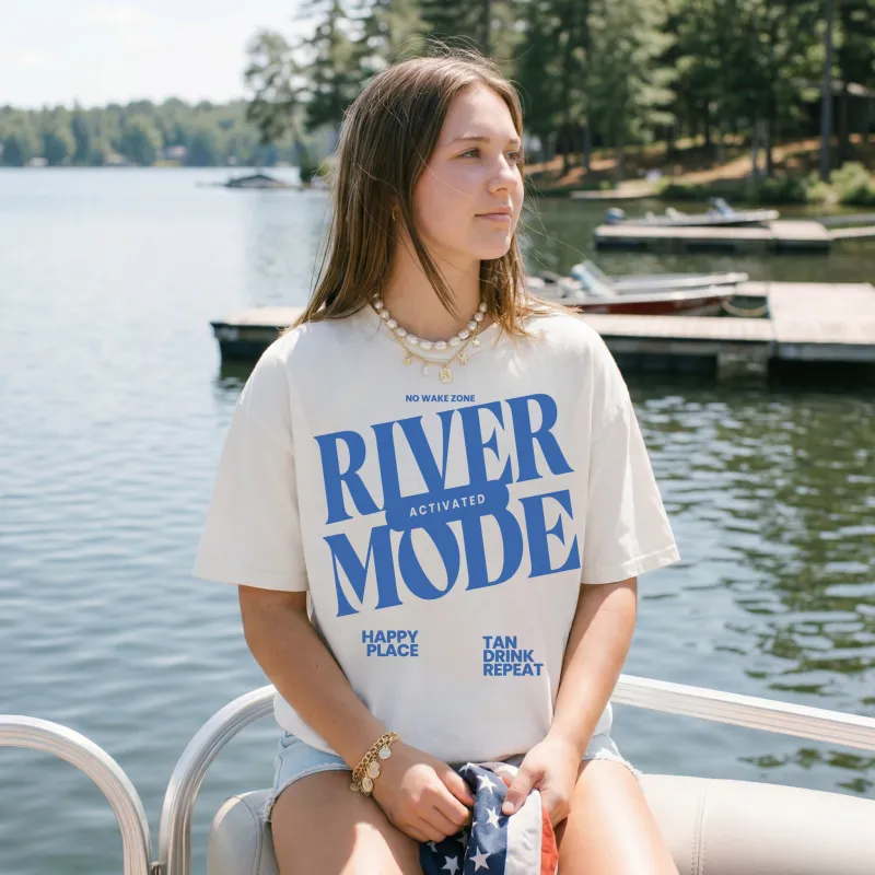 River Mode Activated Tee made by Zulily