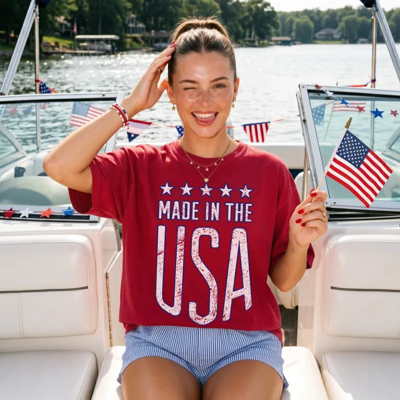 Made in the USA Graphic Tee – Patriotic made by Zulily