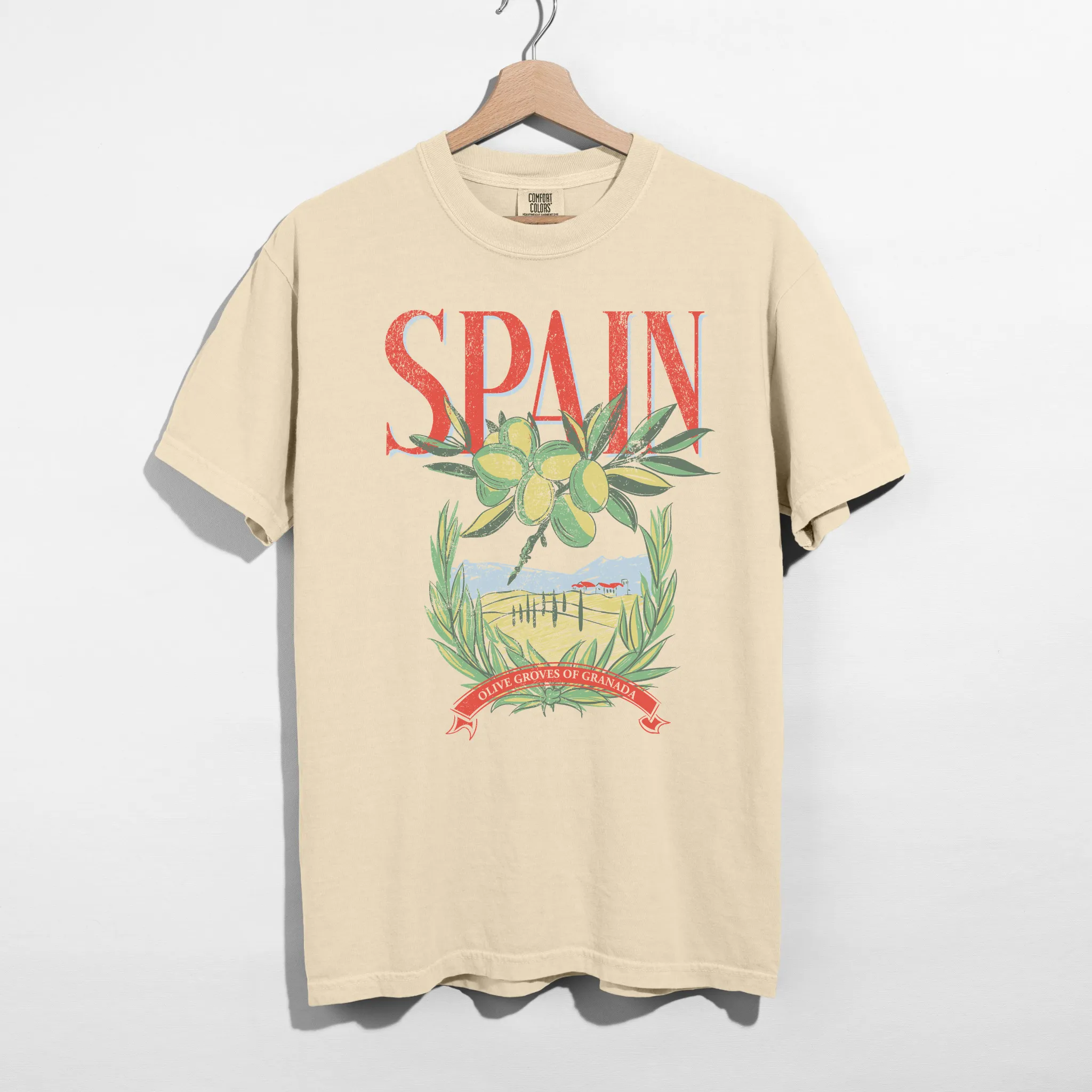 Spain Graphic Tee – Olive Grove Shirt sold by Zulily product image thumbnail 2