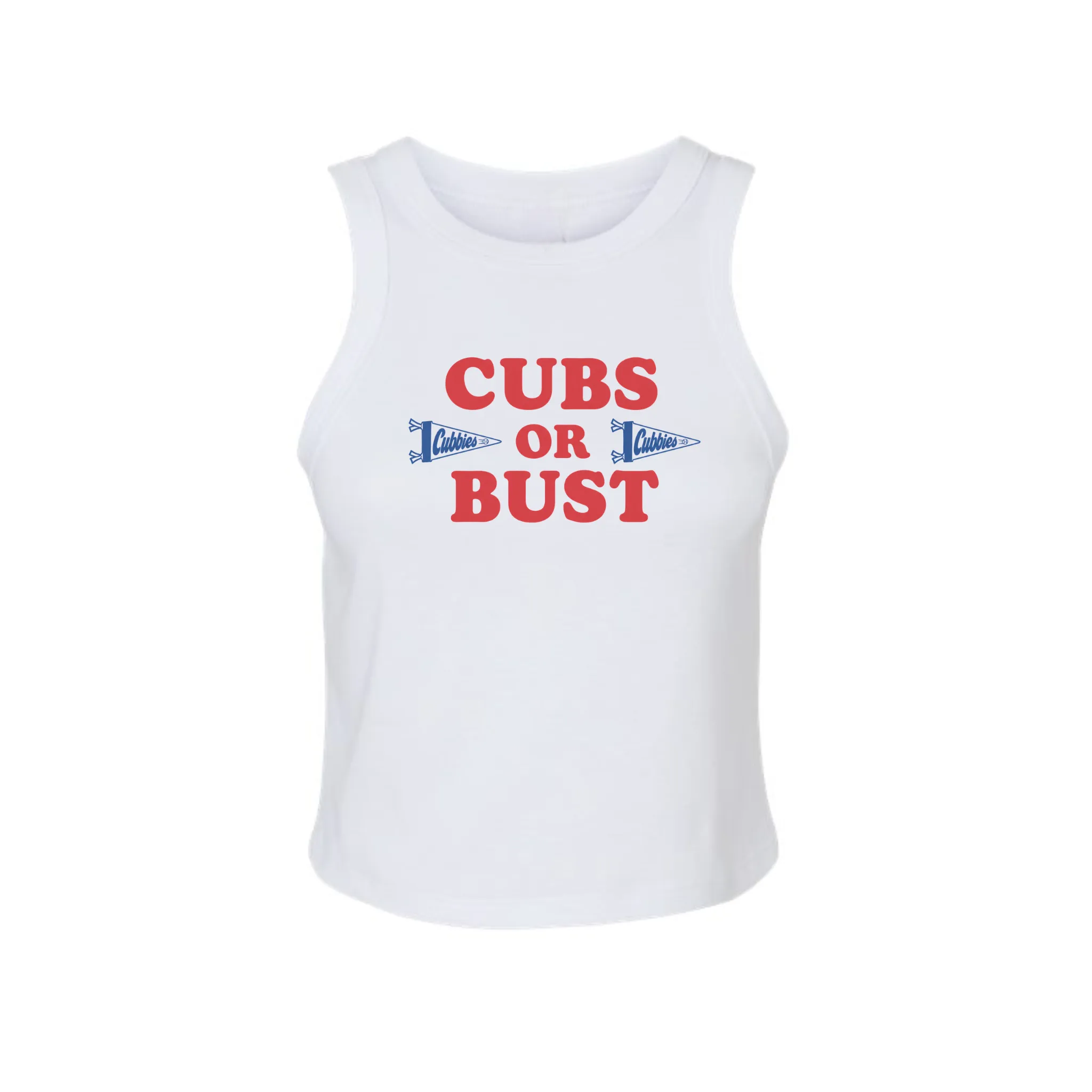 Cubs Or Bust Tank Top – Chicago Baseball Graphic Tank sold by Zulily product image thumbnail 4