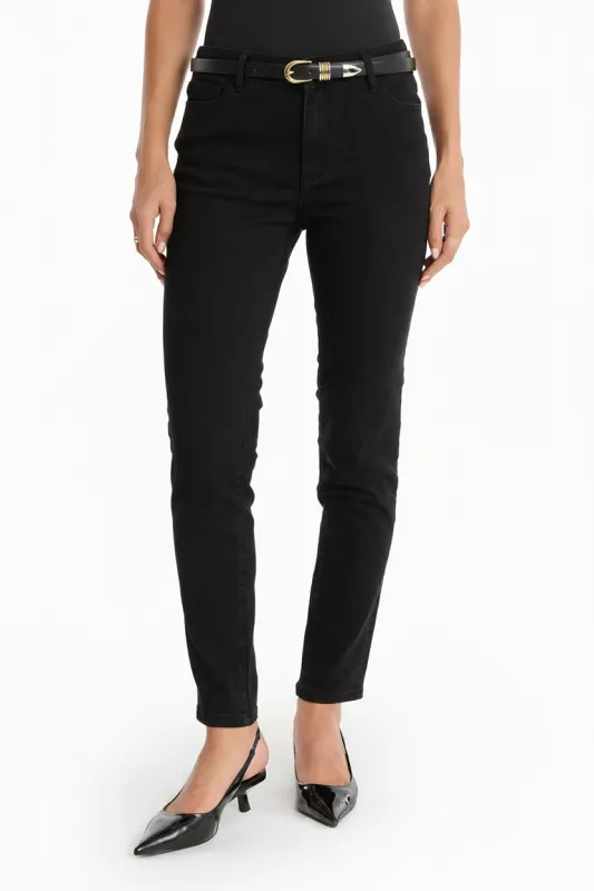Layla Skinny Jean - Black made by Zulily