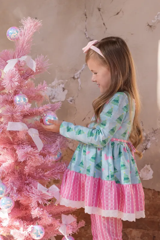 Chloe Tunic Set - Frosted Winterland made by Zulily