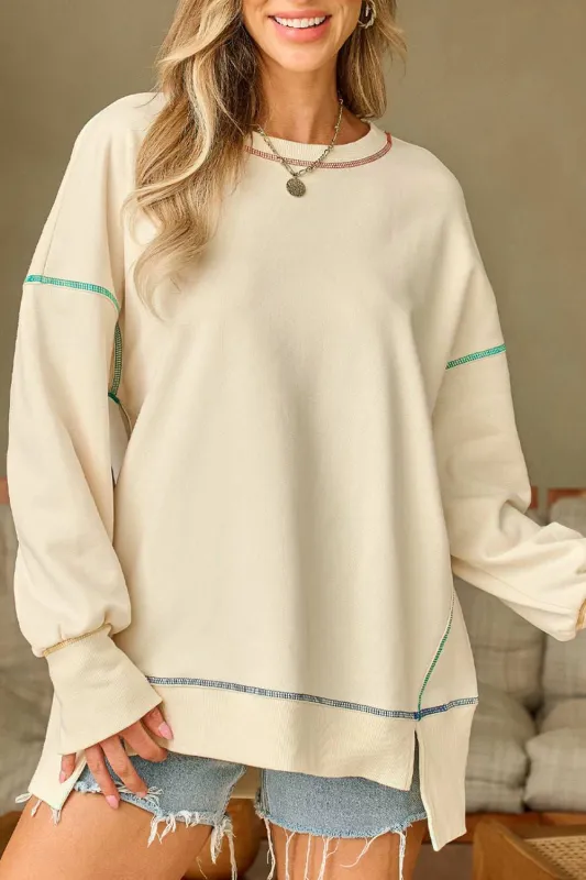 Lexi Baggy Sweatshirt made by Threaded Pear