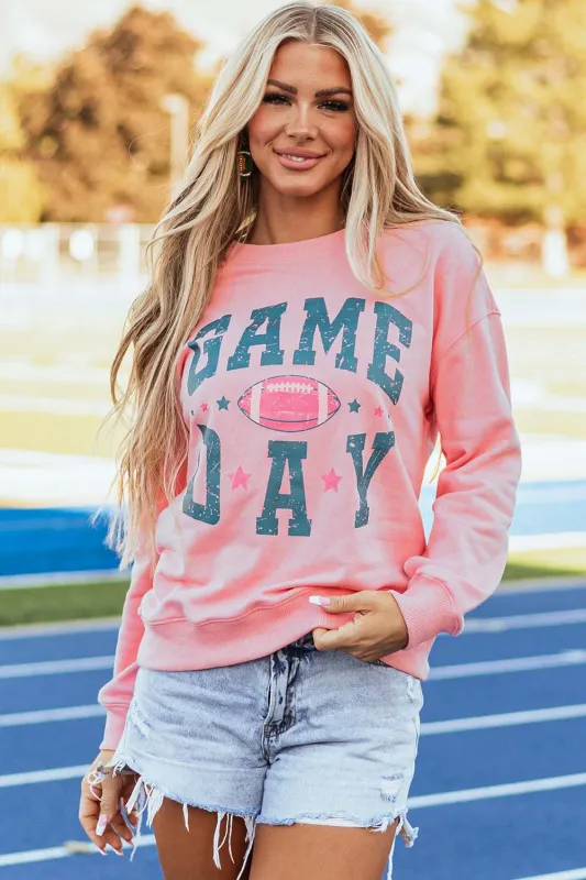 Elisabeth Game Day Sweatshirt made by Threaded Pear