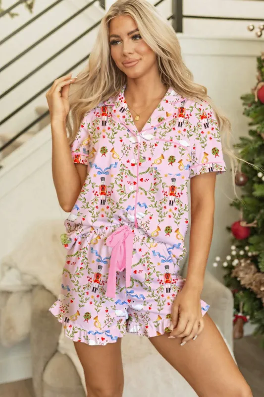 Margaret Short 2pcs Pajama Set made by Threaded Pear