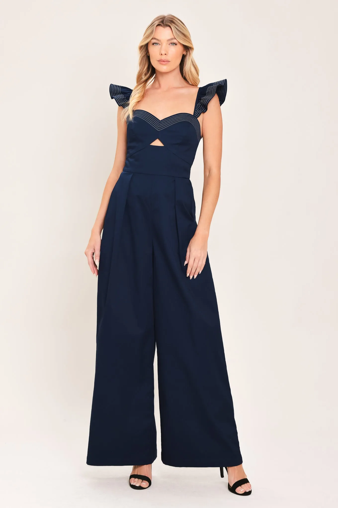 Classic Evening Woven Jumpsuit sold by Zulily product image thumbnail 5
