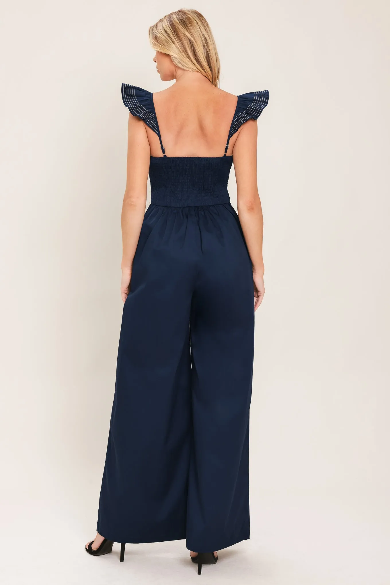 Classic Evening Woven Jumpsuit sold by Zulily product image thumbnail 2