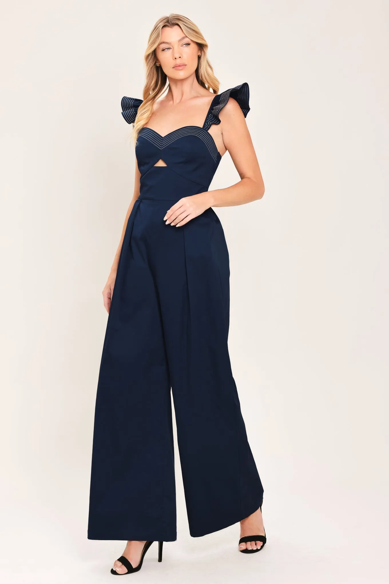Classic Evening Woven Jumpsuit sold by Zulily product image thumbnail 4