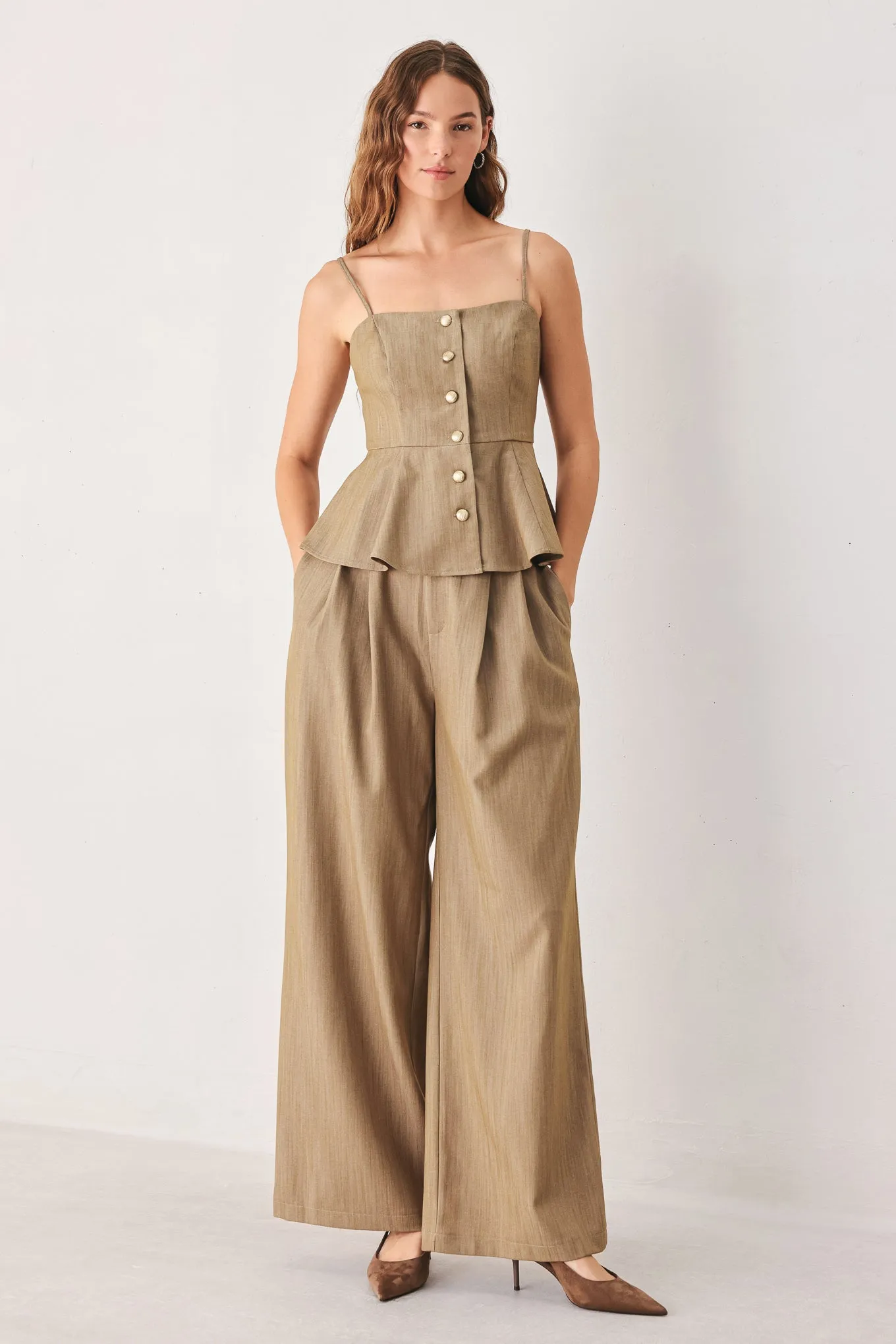 Stonewash Relaxed Woven Top sold by Zulily product image thumbnail 2