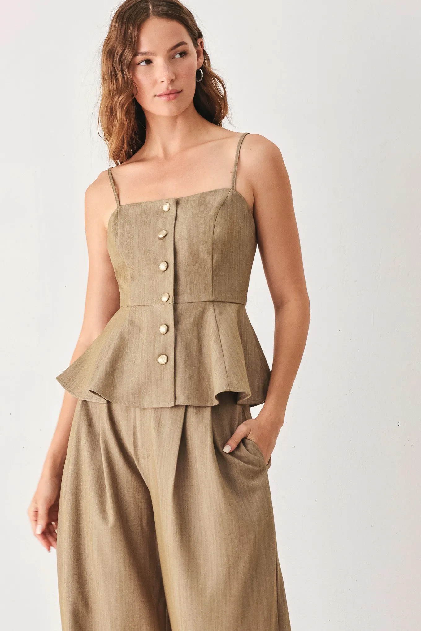 Stonewash Relaxed Woven Top sold by Zulily product image thumbnail 3
